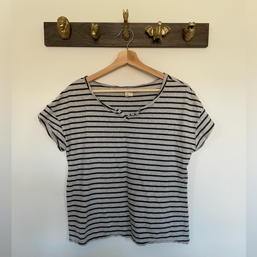 Levis Striped Short Sleeve Top